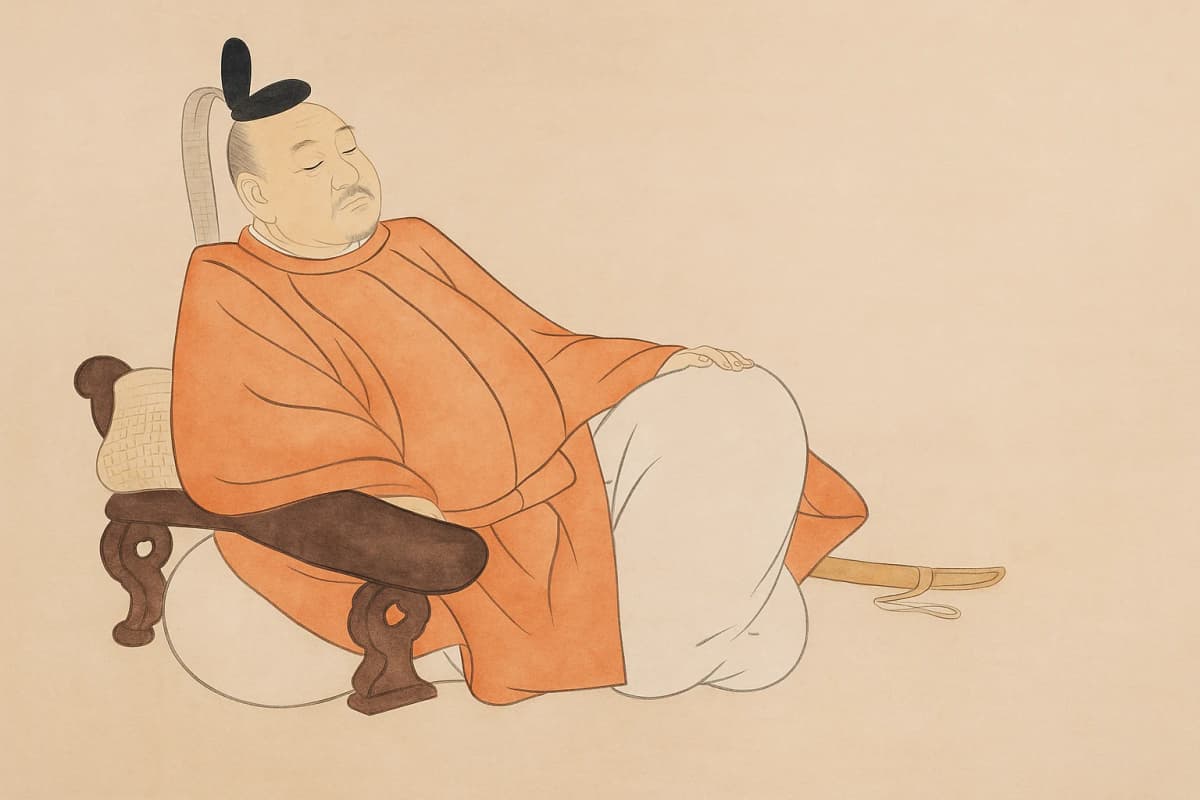 小堀遠州の肖像画イラスト