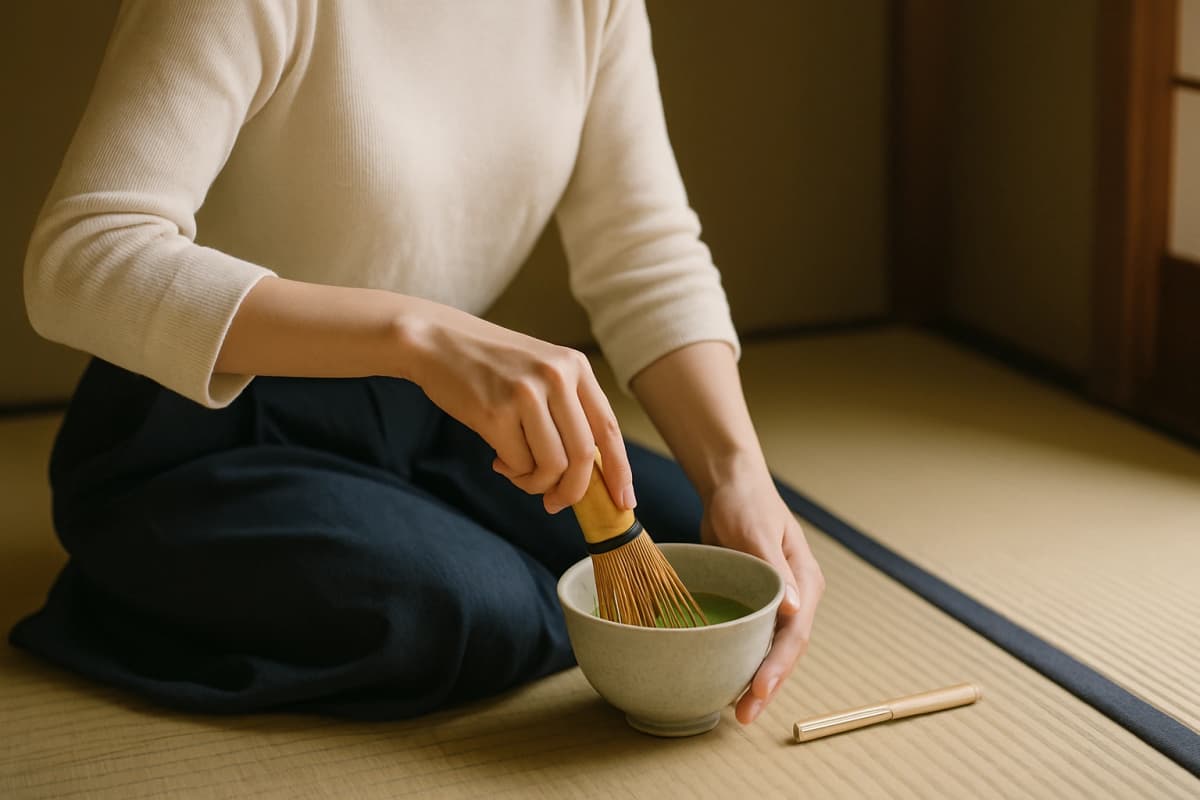 丁寧な暮らしを支える茶道