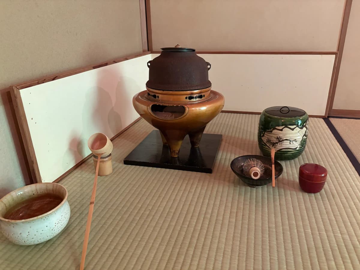 風炉用の釜