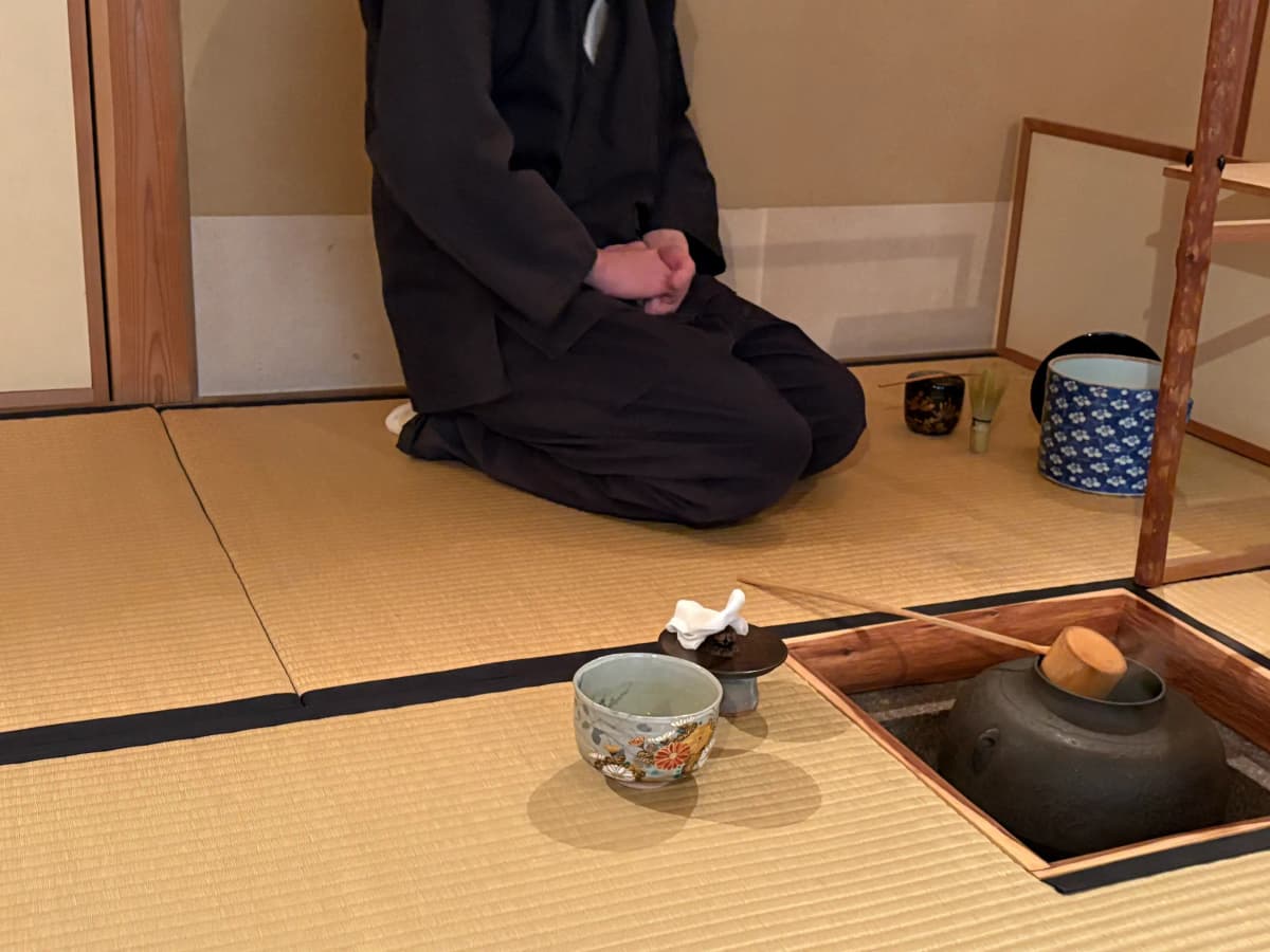 茶道具一式の写真